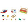 Sylvanian Families - Baby's Toy Box - Snow Rabbit & Panda Babies - 5709 additional 5