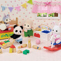 Sylvanian Families - Baby's Toy Box - Snow Rabbit & Panda Babies - 5709 additional 6