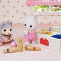 Sylvanian Families - Baby's Toy Box - Snow Rabbit & Panda Babies - 5709 additional 2
