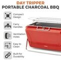 Tower Day Tripper Portable Briefcase BBQ -  Red additional 2
