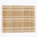 Esselle - Tay Seagrass/ Cotton Table Placemat 35x45cm Cream Colour, Set of 2 additional 1
