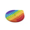 Taylors Eye Witness Rainbow Silicone Round Trivet additional 1