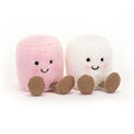 Jellycat - Amuseable Pink and White Marshmallows additional 1