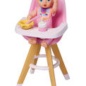 BABY born Minis Playset: Highchair with Luna additional 1