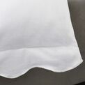 Appletree Boutique - Scallop Edge - 100% Cotton Duvet Cover Set - White additional 4