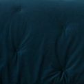 Appletree Heritage - Austell - Velvet Bedspread - 150cm x 220cm in Teal additional 3