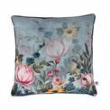 Appletree Heritage - Dawbury - Velvet Filled Cushion - 43 x 43cm in Teal additional 1