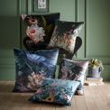 Appletree Heritage - Dawbury - Velvet Filled Cushion - 43 x 43cm in Teal additional 2