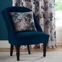 Appletree Heritage - Windsford - Velvet Cushion Cover - 43 x 43cm in Teal additional 3