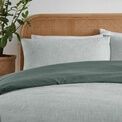 Appletree Loft - Biscay - 100% Cotton Duvet Cover Set - Green additional 2