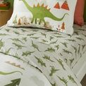 Bedlam - Dino -  25cm Fitted Bed Sheet - Green additional 1