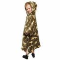 Bedlam - Dino - Fleece Poncho - 75 x 92.5cm in Green additional 2