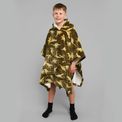 Bedlam - Dino - Fleece Poncho - 75 x 92.5cm in Green additional 1
