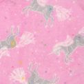 Bedlam - Unicorn - Fleece Poncho - 75 x 92.5cm in Pink additional 5