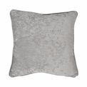 Curtina - Textured Chenille - Textured Filled Cushion - 43 x 43cm in Grey additional 1