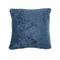 Curtina - Textured Chenille - Textured Filled Cushion - 43 x 43cm in Navy additional 1