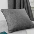 Dreams &amp; Drapes Curtains - Aveline - 100% Cotton Filled Cushion - 43 x 43cm in Grey additional 1
