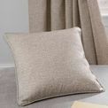 Dreams &amp; Drapes Curtains - Pembrey - Textured Filled Cushion - 43 x 43cm in Natural additional 1