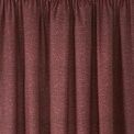 Dreams & Drapes Curtains - Pembrey - Textured Pair of Pencil Pleat Curtains With Tie-Backs - Red additional 4