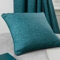 Dreams & Drapes Curtains - Pembrey - Textured Filled Cushion - 43 x 43cm in Teal additional 1