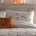 Dreams & Drapes Lodge - Chickadee's - Brushed Cotton Duvet Cover Set - Natural additional 2