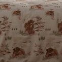 Dreams & Drapes Lodge - Hanson Highland Cow - Brushed Cotton Duvet Cover Set - Terracotta additional 3