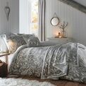 Dreams & Drapes Lodge - Woodland Owls - Fleece Bedspread - 150cm x 200cm in Sage additional 1