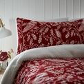 Dreams & Drapes Lodge - Woodland Owls - Fleece Bedspread - 150cm x 200cm in Red additional 1