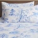 Dreams & Drapes Design - Oriental Garden - Easy Care Duvet Cover Set - Blue additional 3
