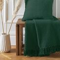 Drift Home - Hayden - 100% Recycled Cotton Throw - 130 x 180cm in Green additional 4