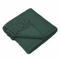 Drift Home - Hayden - 100% Recycled Cotton Throw - 130 x 180cm in Green additional 1