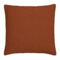 Drift Home - Hayden - 100% Recycled Cotton Cushion Cover - 43 x 43cm in Terracotta additional 1