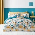 Fusion - Nordica -  Duvet Cover Set - Teal additional 1