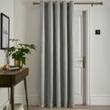 Fusion Strata Dim-Out Eyelet Single Panel Door Curtain additional 3