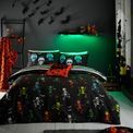 Bedlam - Dancing Skeletons - Glow in the Dark Duvet Cover Set - Black additional 1