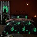 Bedlam - Flying Witches - Glow in the Dark Duvet Cover Set - Charcoal additional 4