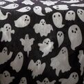 Bedlam - Spooky Ghosts - Fleece Duvet Cover Set - Grey additional 3