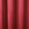 Laurence Llewelyn-Bowen - Montrose - Velvet Blackout Eyelet Single Panel Door Curtain - 66" Width x 84" Drop (168 x 214cm) in Claret additional 3