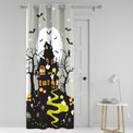 Bedlam Haunted House Glow in the Dark Door Curtain - 54" Width x 84" Drop (138 x 214cm) additional 1