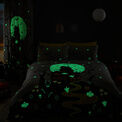 Bedlam - Haunted House - Glow in the Dark Duvet Cover Set - Grey additional 1