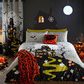 Bedlam - Haunted House - Glow in the Dark Duvet Cover Set - Grey additional 3