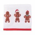 Fusion Christmas - Gingerbread Man - Velvet Filled Cushion - 43 x 43cm in Multi additional 1