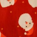 Dreams & Drapes Design - Jolly Santa - Fleece Throw - 120 x 150cm in Red additional 2