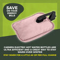 Carmen - Rechargeable Hot Water Bottle Pink additional 7