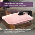 Carmen - Rechargeable Hot Water Bottle Pink additional 6