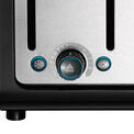 Dualit - Architect Toaster - 4 Slot - Black & Brushed Stainless Steel additional 8