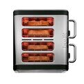Dualit - Architect Toaster - 4 Slot - Black & Brushed Stainless Steel additional 3