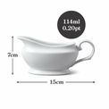 WM. Bartleet - Gravy &amp; Sauce Boat 114ml additional 3