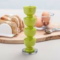Zeal - Melamine Stacking Egg Cups on Stand - Lime additional 3