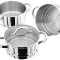 Judge 3 Tier Stainless Steel Steamer Set additional 2